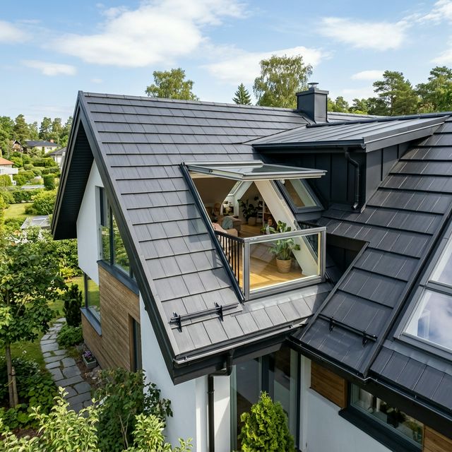 Transformarea Completă: De la Acoperiș Vechi la Mansardă Modernă